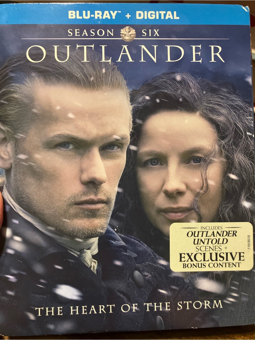 Outlander Season Six Blu-ray + Digital - The Heart of the Storm-New